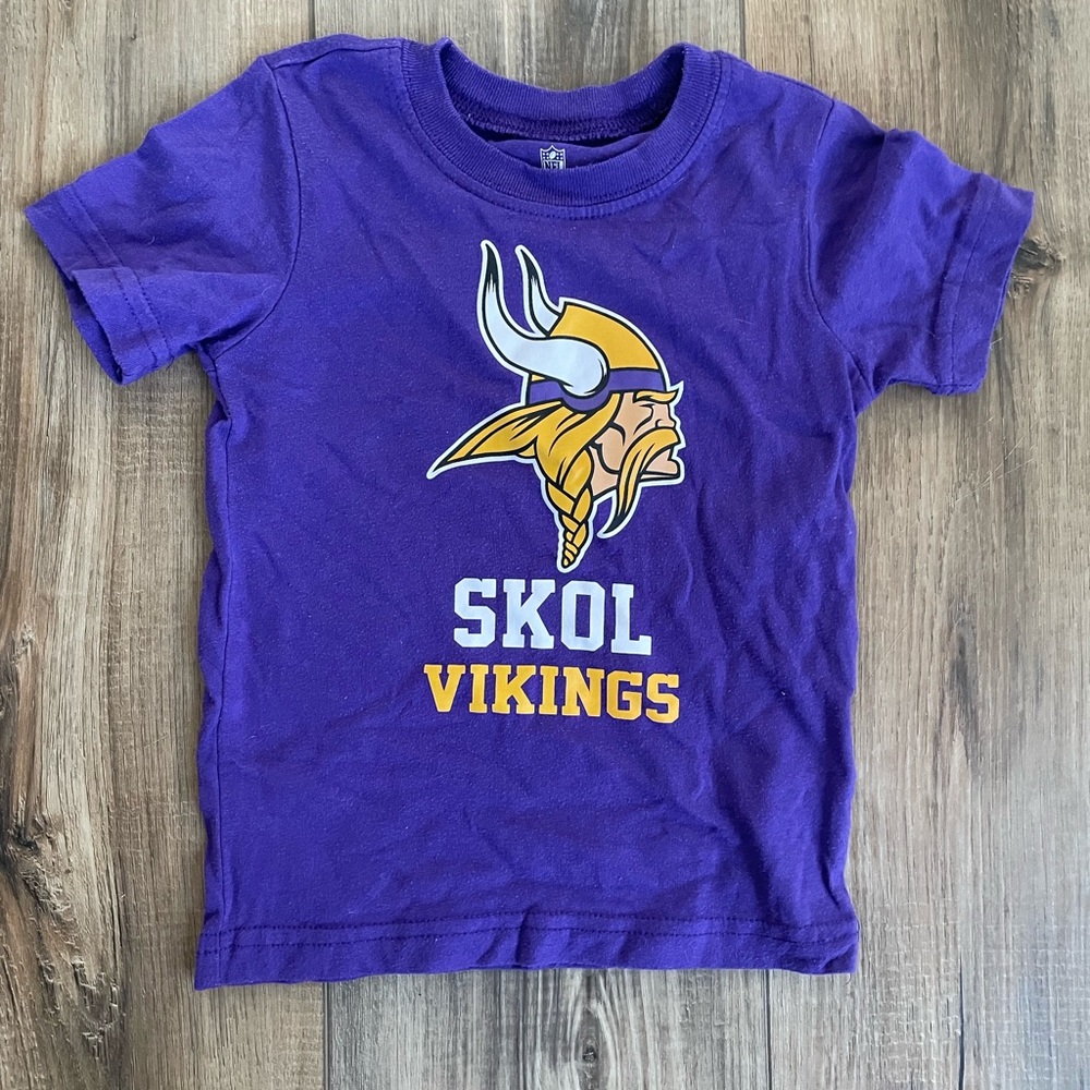 Purple Vikings Kids T-Shirt